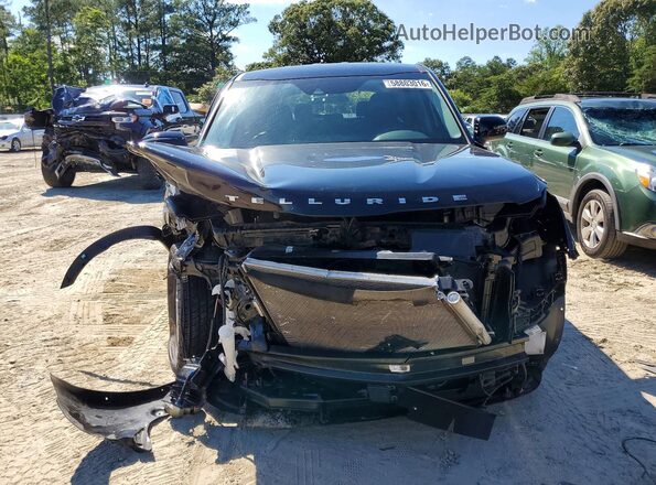 5XYP24HC4NG205661 2022 KIA TELLURIDE Black Vista frontal