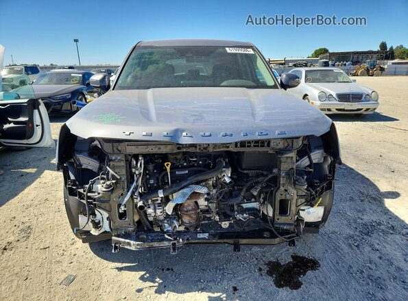5XYP24HC4NG273782 2022 KIA TELLURIDE Blue წინა ხედი