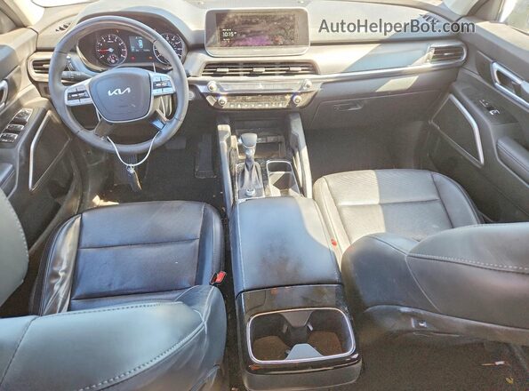 5XYP24HC4NG273782 2022 KIA TELLURIDE Blue წინა პანელის ხედი
