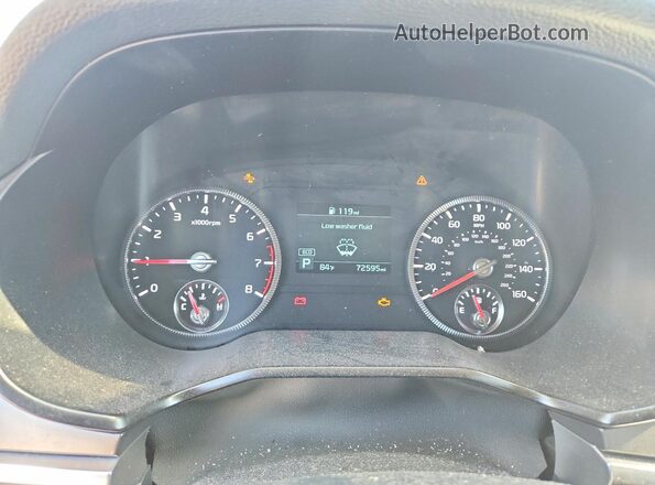 5XYP24HC4NG273782 2022 KIA TELLURIDE Blue ხელსაწყოთა პანელის ხედი