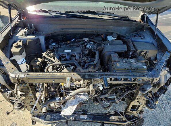 5XYP24HC4NG273782 2022 KIA TELLURIDE Blue ძრავის განყოფილების ხედი