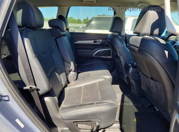 5XYP24HC4NG273782 2022 KIA TELLURIDE Blue უკანა სალონის ხედი