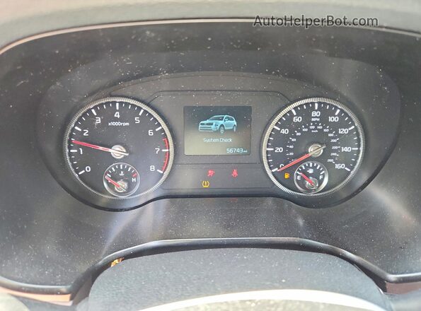 5XYP24HC6MG190949 2021 KIA TELLURIDE Серый Вид щитка приборов