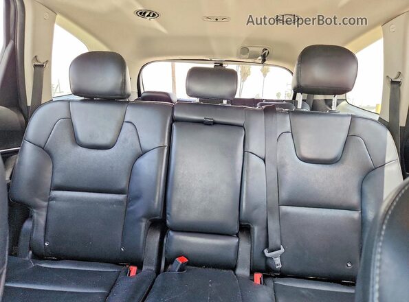 5XYP24HC6MG190949 2021 KIA TELLURIDE Серый Вид задних сидений