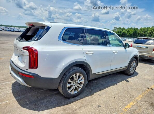 5XYP24HC7LG047054 2020 KIA TELLURIDE White უკანა მარჯვენა