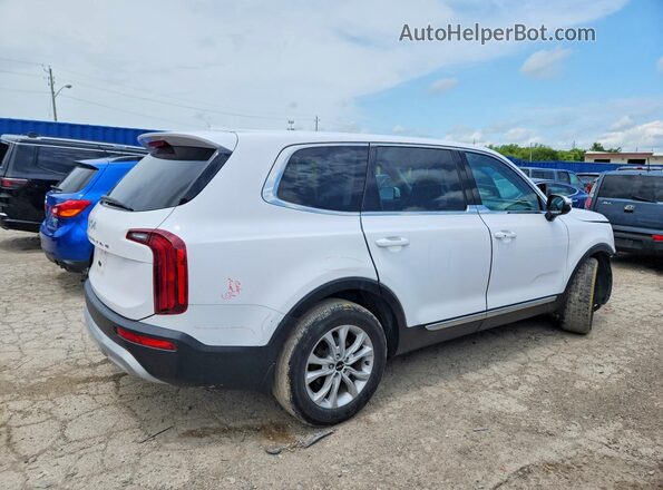 5XYP24HC9NG273714 2022 KIA TELLURIDE Белый Задняя правая четверть