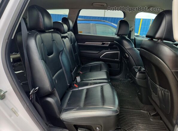 5XYP24HC9NG273714 2022 KIA TELLURIDE Белый Вид задней части салона