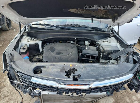 5XYP24HC9NG273714 2022 KIA TELLURIDE Белый Вид подкапотного пространства