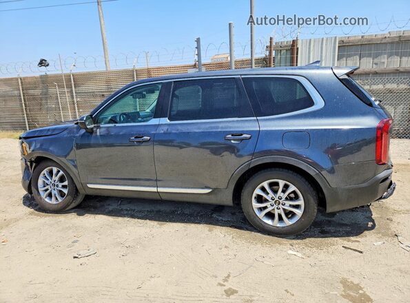 5XYP24HCXLG010354 2020 KIA TELLURIDE Gray Հետևի ձախ