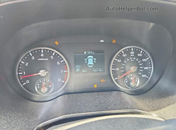 5XYP24HCXLG010354 2020 KIA TELLURIDE Gray Սարքավորումների վահանակի տեսք