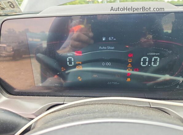 5XYP2DGC4RG509886 2024 KIA TELLURIDE Black Սարքավորումների վահանակի տեսք
