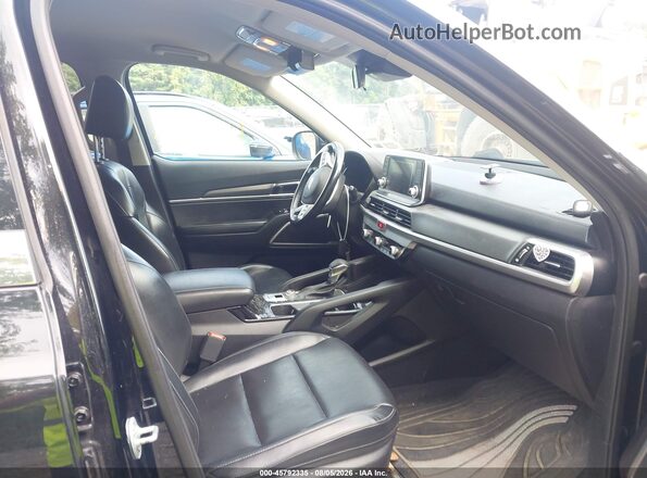 5XYP2DHC0LG043220 2020 KIA TELLURIDE Black Widok wnętrza z przodu
