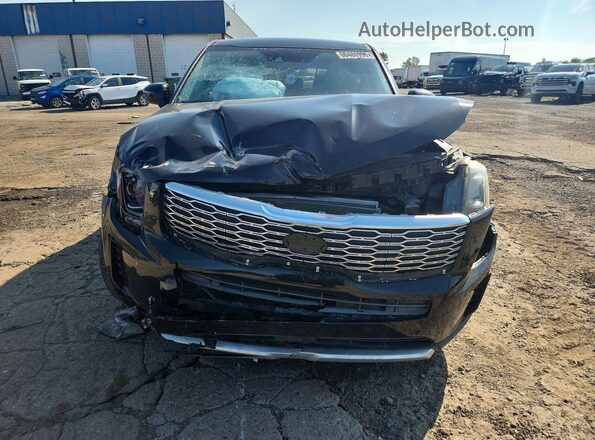 5XYP2DHC2LG038780 2020 KIA TELLURIDE Black Вид спереду