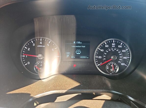 5XYP2DHC2LG038780 2020 KIA TELLURIDE Black Вид щитка приладів