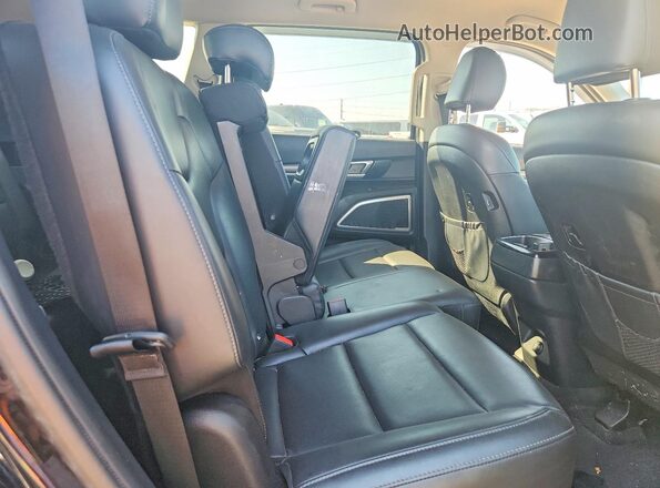 5XYP2DHC2LG038780 2020 KIA TELLURIDE Black Вид задньої частини салону