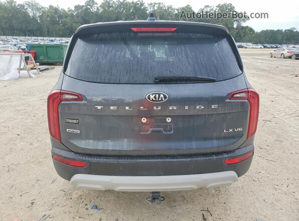 5XYP2DHC2LG043347 2020 KIA TELLURIDE Gray Հետևի տեսք