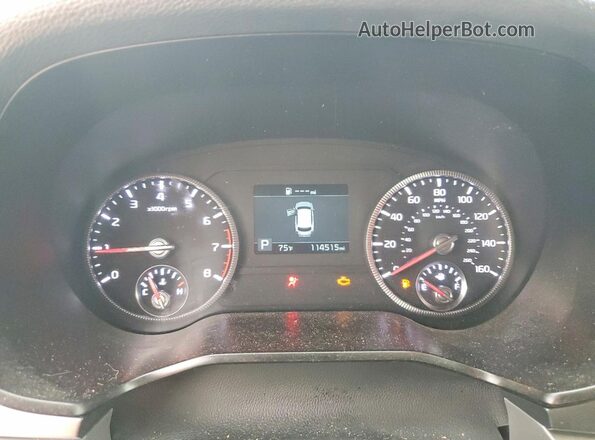 5XYP2DHC2LG043347 2020 KIA TELLURIDE Gray Սարքավորումների վահանակի տեսք