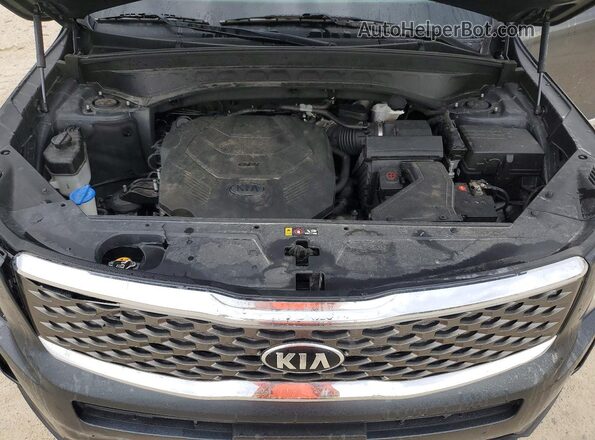 5XYP2DHC2LG043347 2020 KIA TELLURIDE Gray Շարժիչի բաժամունքի տեսք
