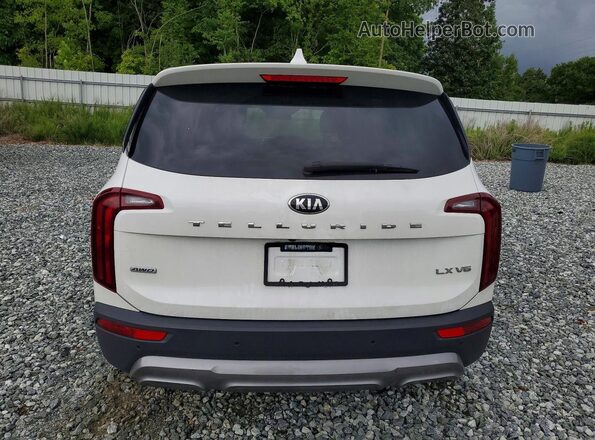 5XYP2DHC2LG061718 2020 KIA TELLURIDE White Հետևի տեսք