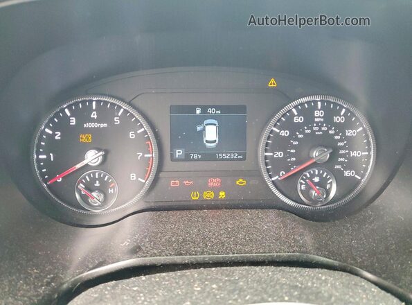 5XYP2DHC2LG061718 2020 KIA TELLURIDE White Սարքավորումների վահանակի տեսք