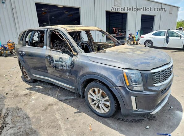 5XYP2DHC6MG098434 2021 KIA TELLURIDE Gray წინა მარჯვენა