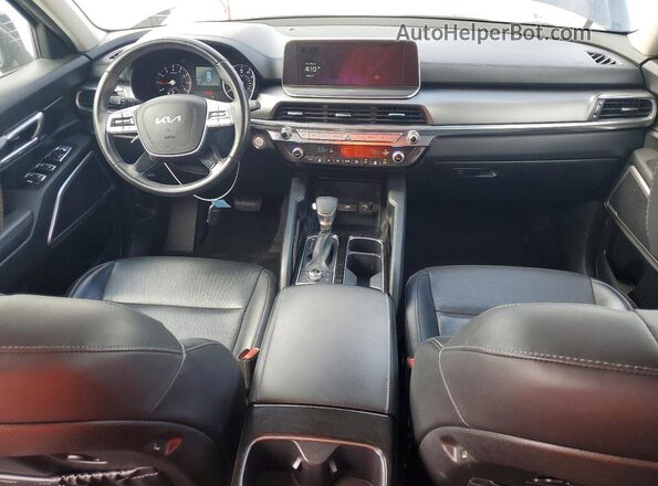 5XYP2DHC6NG238774 2022 KIA TELLURIDE Black Vista del salpicadero