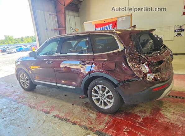 5XYP2DHC8LG048830 2020 KIA TELLURIDE Burgundy Հետևի ձախ