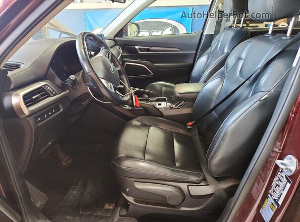 5XYP2DHC8LG048830 2020 KIA TELLURIDE Burgundy Սալոնի դիմացի տեսք