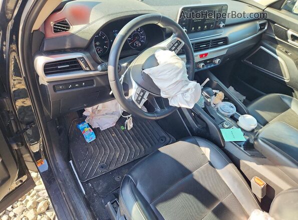 5XYP2DHCXLG022861 2020 KIA TELLURIDE Black Vista del salpicadero
