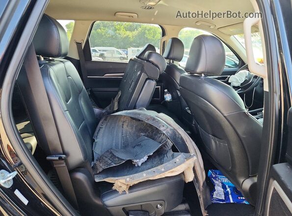 5XYP2DHCXLG022861 2020 KIA TELLURIDE Black Vista de los asientos traseros