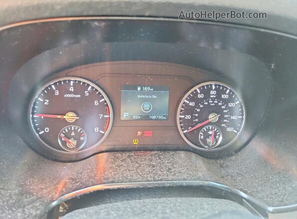 5XYP2DHCXLG022861 2020 KIA TELLURIDE Black Vista del cuadro de instrumentos