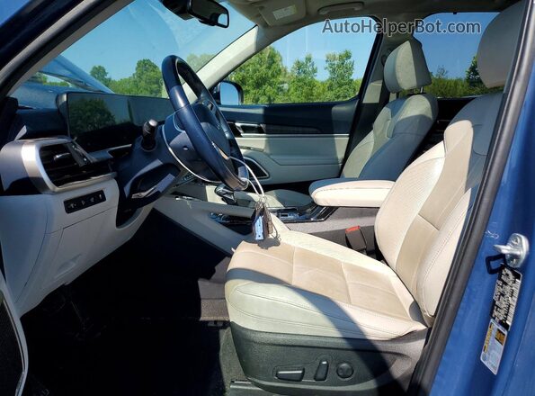 5XYP34GC0PG351797 2023 KIA TELLURIDE Blue Vista interior delantera