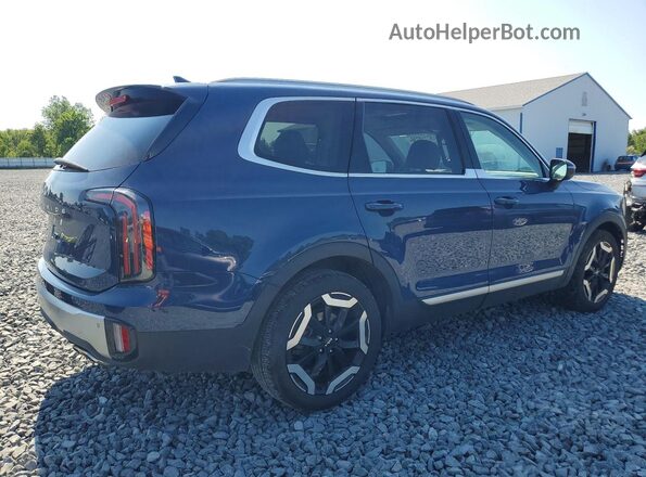 5XYP34GC0PG351797 2023 KIA TELLURIDE Blue Trasero derecho