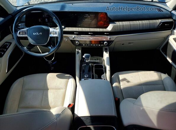 5XYP34GC0PG351797 2023 KIA TELLURIDE Blue Vista del salpicadero