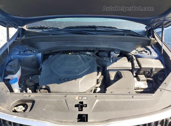 5XYP34GC0PG351797 2023 KIA TELLURIDE Blue Vista del compartimento del motor