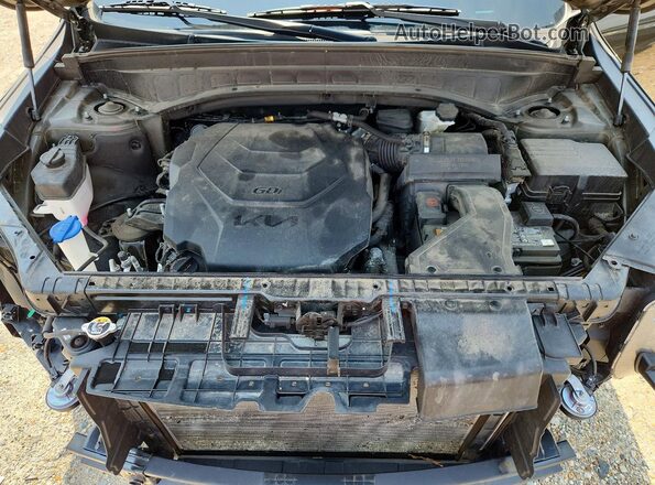 5XYP34GC2PG354958 2023 KIA TELLURIDE Brown Engine compartment view