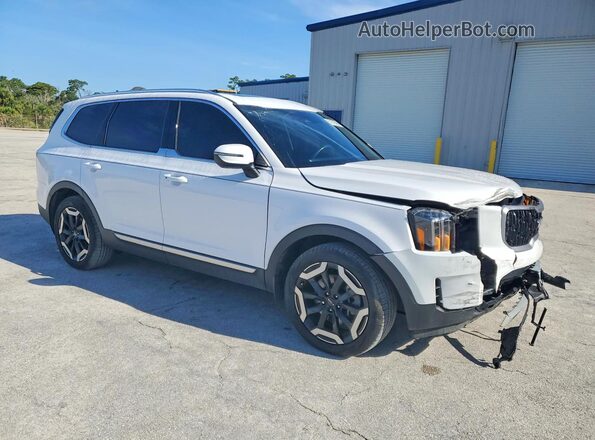 5XYP34GC4RG534381 2024 KIA TELLURIDE Белый Передняя правая четверть