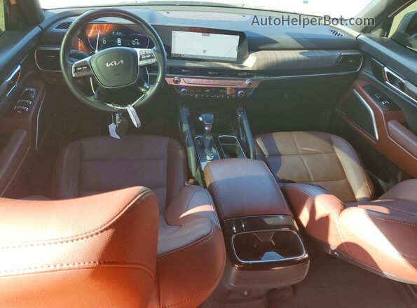 5XYP34GC4RG534381 2024 KIA TELLURIDE Белый Вид панели приборов