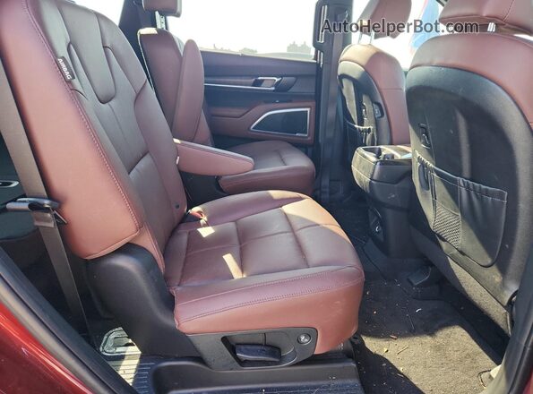 5XYP34GC5RG482291 2024 KIA TELLURIDE Burgundy Vista interior trasera