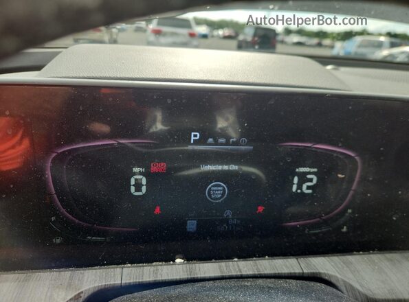 5XYP34GC6RG482722 2024 KIA TELLURIDE Black Vista del cuadro de instrumentos