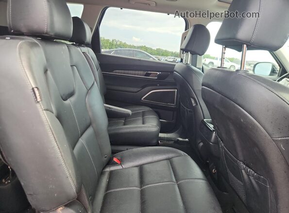 5XYP34GC6RG482722 2024 KIA TELLURIDE Black Vista de los asientos traseros