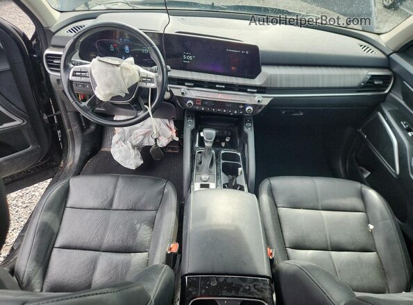 5XYP34GC6RG482722 2024 KIA TELLURIDE Black Vista del salpicadero