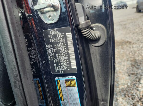 5XYP34GC6RG482722 2024 KIA TELLURIDE Black Vista del compartimento del motor