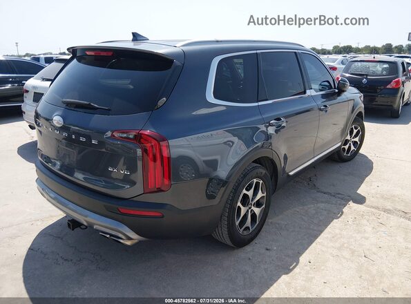 5XYP34HC0LG002292 2020 KIA TELLURIDE Gray Rear right