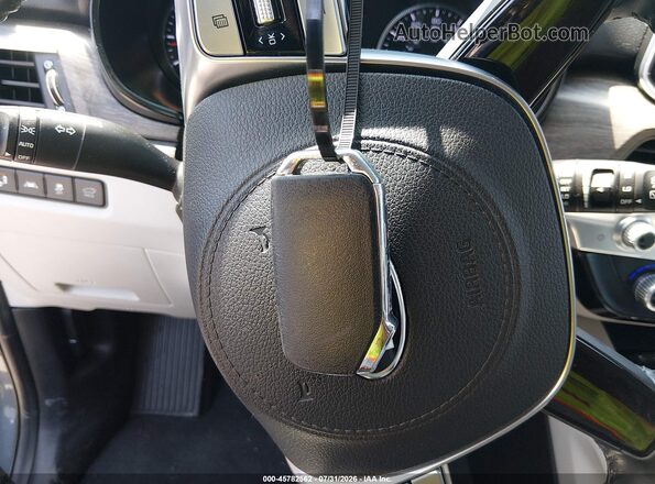 5XYP34HC0LG002292 2020 KIA TELLURIDE Gray Dashboard view