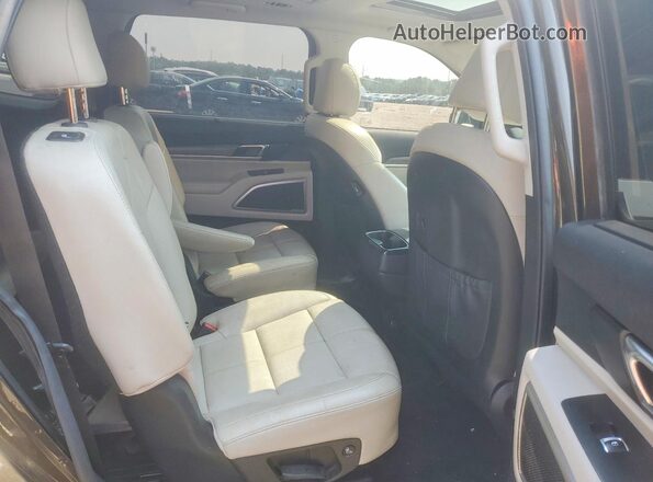 5XYP34HC2LG054491 2020 KIA TELLURIDE Green უკანა სავარძლების ხედი