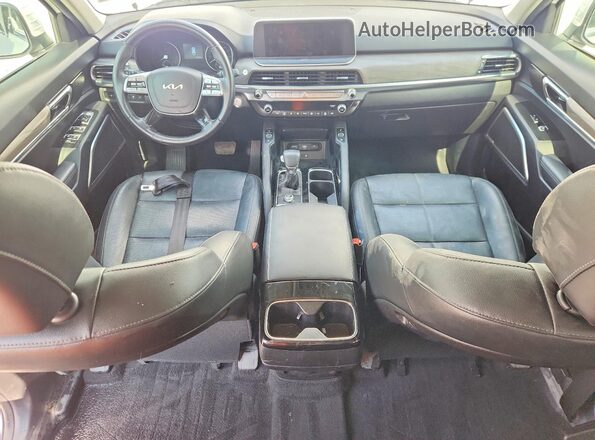 5XYP34HC2NG244598 2022 KIA TELLURIDE White Widok deski rozdzielczej