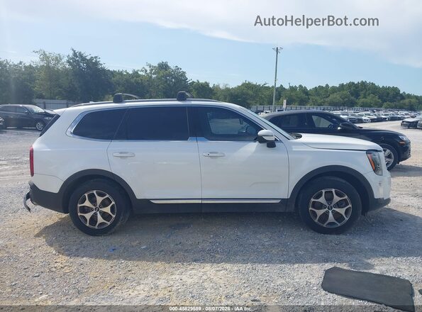 5XYP34HC3LG003274 2020 KIA TELLURIDE Белый Вид задней части салона