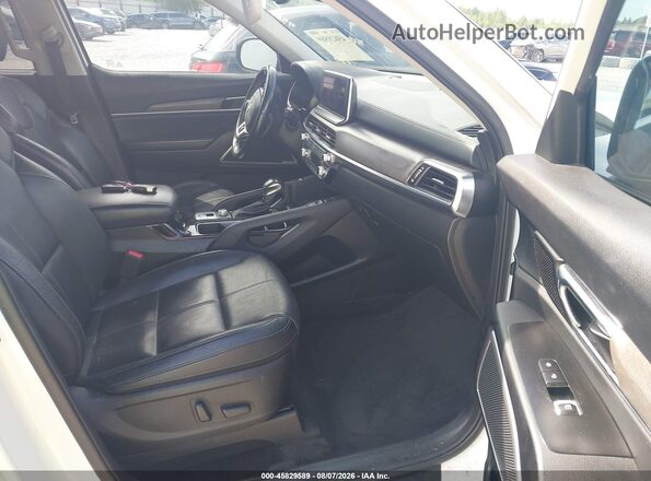 5XYP34HC3LG003274 2020 KIA TELLURIDE Белый Вид салона спереди