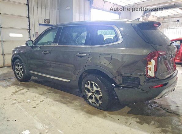 5XYP34HC3LG090884 2020 KIA TELLURIDE Green Հետևի ձախ